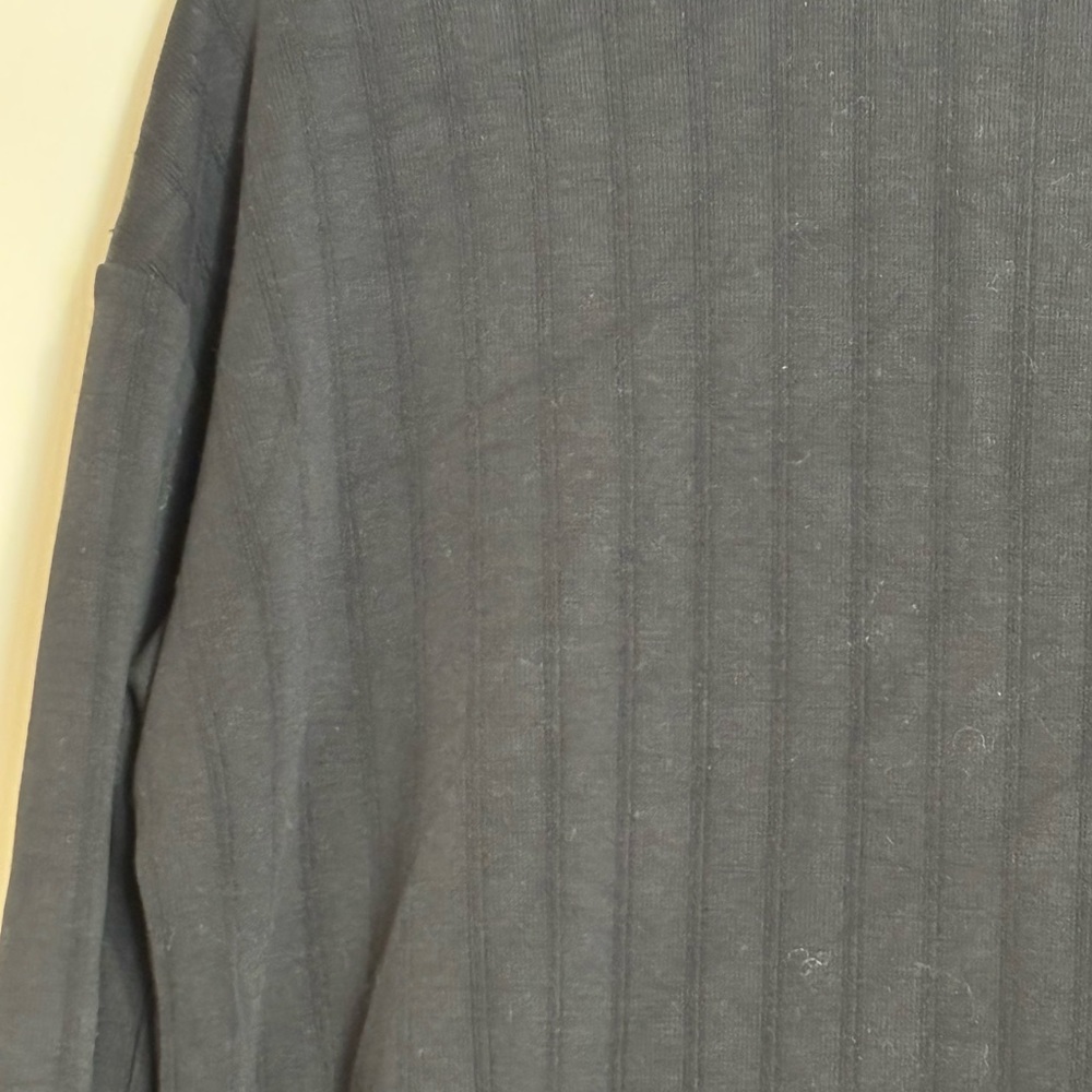 NWT Elie Tahari black striped Zip-Up - Picture 9 of 10